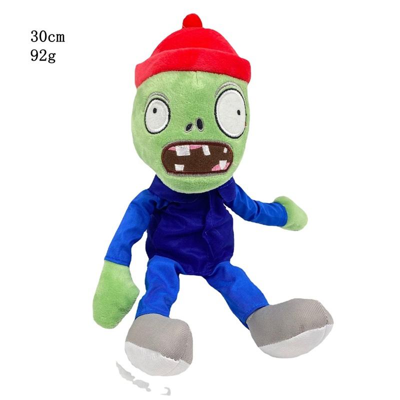 1pcs Plants Vs Zombies Plush Toys 30cm PVZ Gargantuar Hats Pirate Duck Zombie Plush Stuffed Toys Doll Soft Toy Gifts for Kids