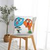 Gumballs Darwin Pillow Case Cushion Covers Vintage Decor Pillowcover For Bed 45X45Cm