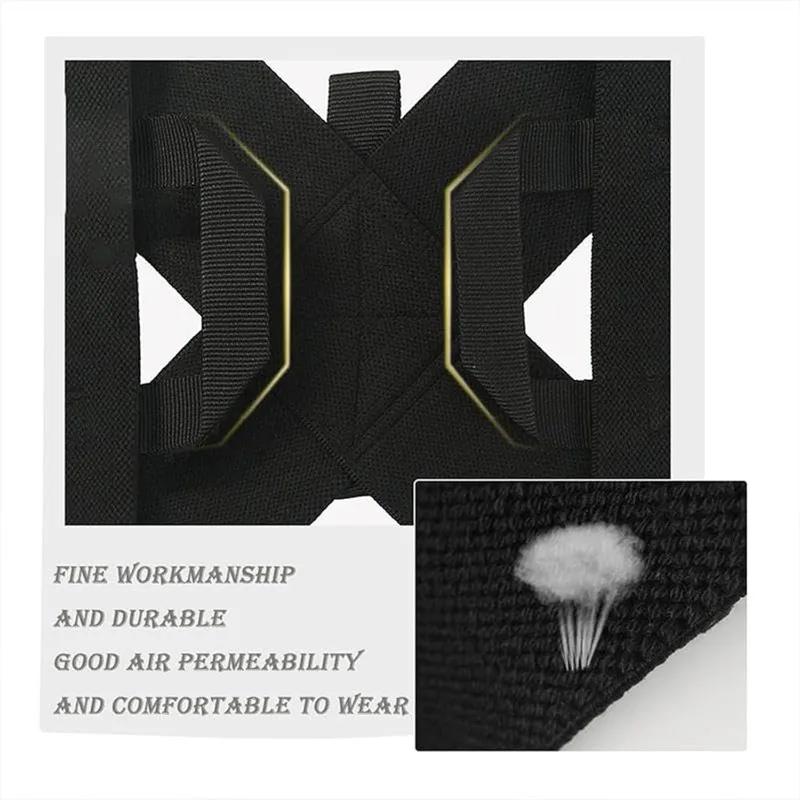 Corrective Belt Open Shoulder Beauty Back Sinking Shoulder Bench Press Open Shoulder Back Training Belt Breathable Unisex