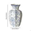 Blue And White Porcelain Vase for Floral Display In Office Or Home