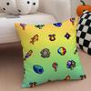 Stardew Valley Pillow Game Character Cushion Cover Throw Pillow Cover Hidden Button Durable Polyester Chair Cushion