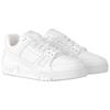 Trainer Leather Low Top Skateboard Shoes Women's White 1AC29O