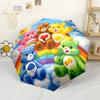 Care Bears Automatic Umbrella Compact 8-Rib Lightweight Sturdy Construction Travel Essential Fashion Lovers Wedding Party Gift