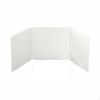 Tri-fold Desk Partition Easy Assembly Privacy Divider Shield for Classroom Exam