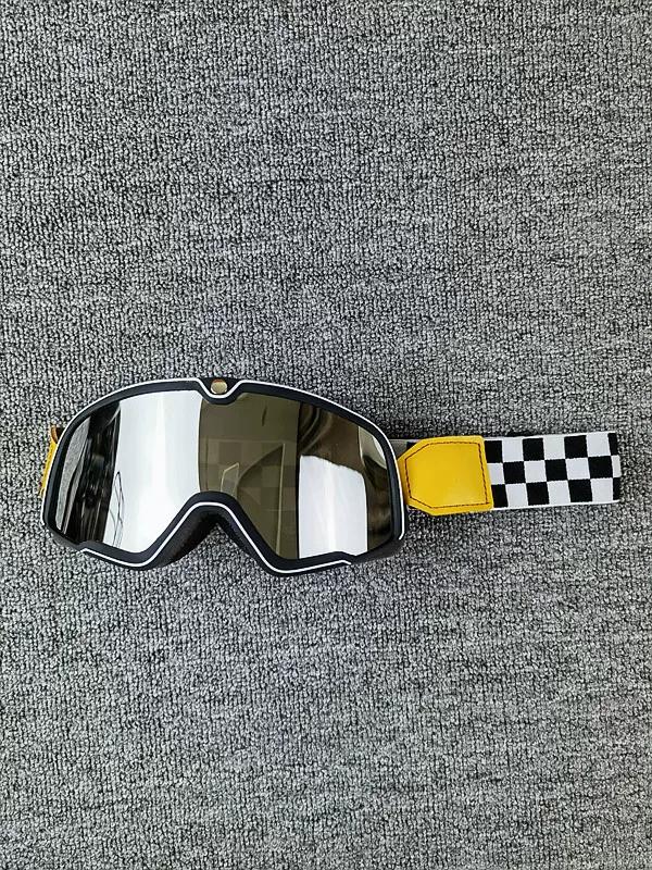 Motorcycle personalized glasses ski goggles men and women retro off-road riding locomotive windproof sand helmet goggles