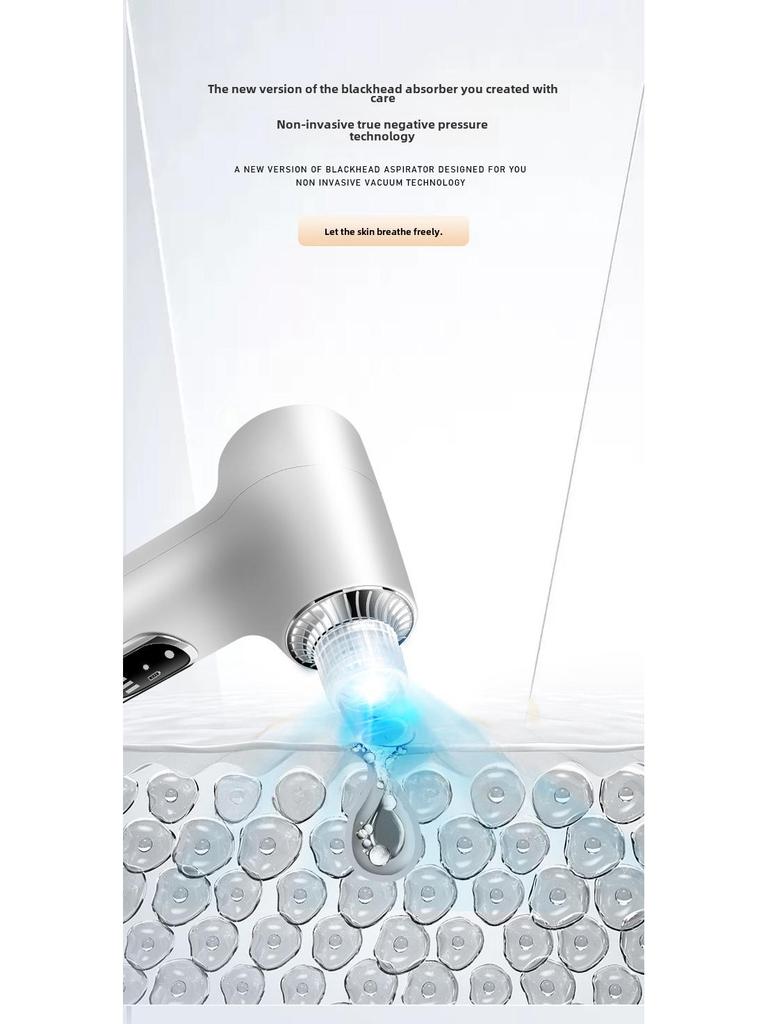 Electric Blackhead Suction Beauty Instrument for Facial Therapy