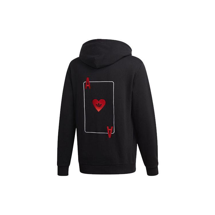 adidas Originals Unisex Schwarzer V Day Hoodie FH7887