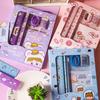 6 Stück Kinder Schreibwaren Geschenkset für Vorschule Kindergarten BPA-Freier Kunststoff Lernstift-Set in Niedlicher Cartoon-Box Praktische Schulmaterialien