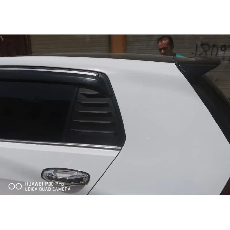 For Volkswagen VW Golf 6 GTI MK6 R-Line 2009 2010- 2013 Rear Window Shutter Cover Trims Louver Side Vent Car Styling Accessories