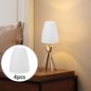 4 Pieces Decorative Lampshades, Easy Installation Light Cover for Home