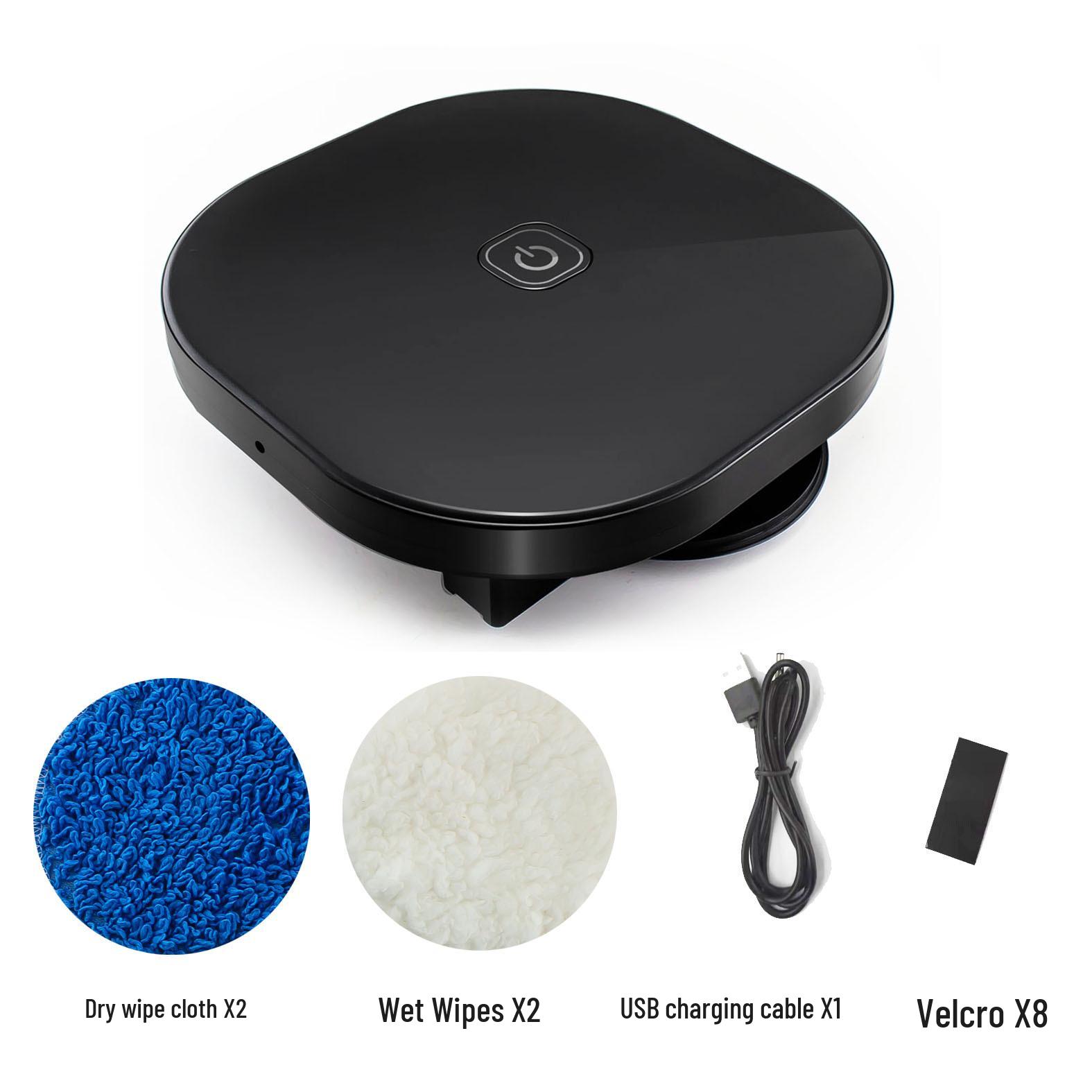 Wireless Smart Mopping Robot: Automatic Dual Mop for Dry & Wet Use