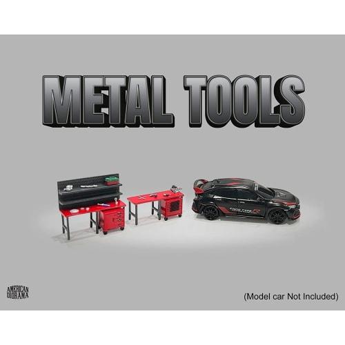 American Diorama 1/64 Metal Tools Set A American Diorama Metal Tools Set A Figure