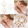 Oumeka Emaille Insekten Accessoire Set - Europäische & Amerikanische Mode Halskette Armband Combo