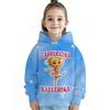 Cappuccina Ballerina Funnu Italian Brainrot Meme Girl Clothes Hoodies Autumn Winter Long Sleeve Sweatshirts Casual Children Tops