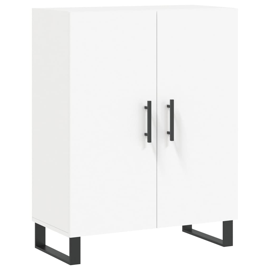 Vidaxl Witrynka, Biała, 69,5X34X180 Cm, Materiał Drewnopochodny