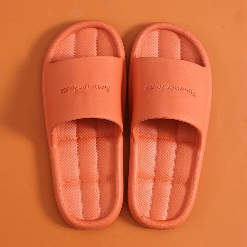 Slippers Women's Home Couple Hotel Bathroom Non-slip Thick Bottom Massage Indoor Summer Cool Slippers Men
