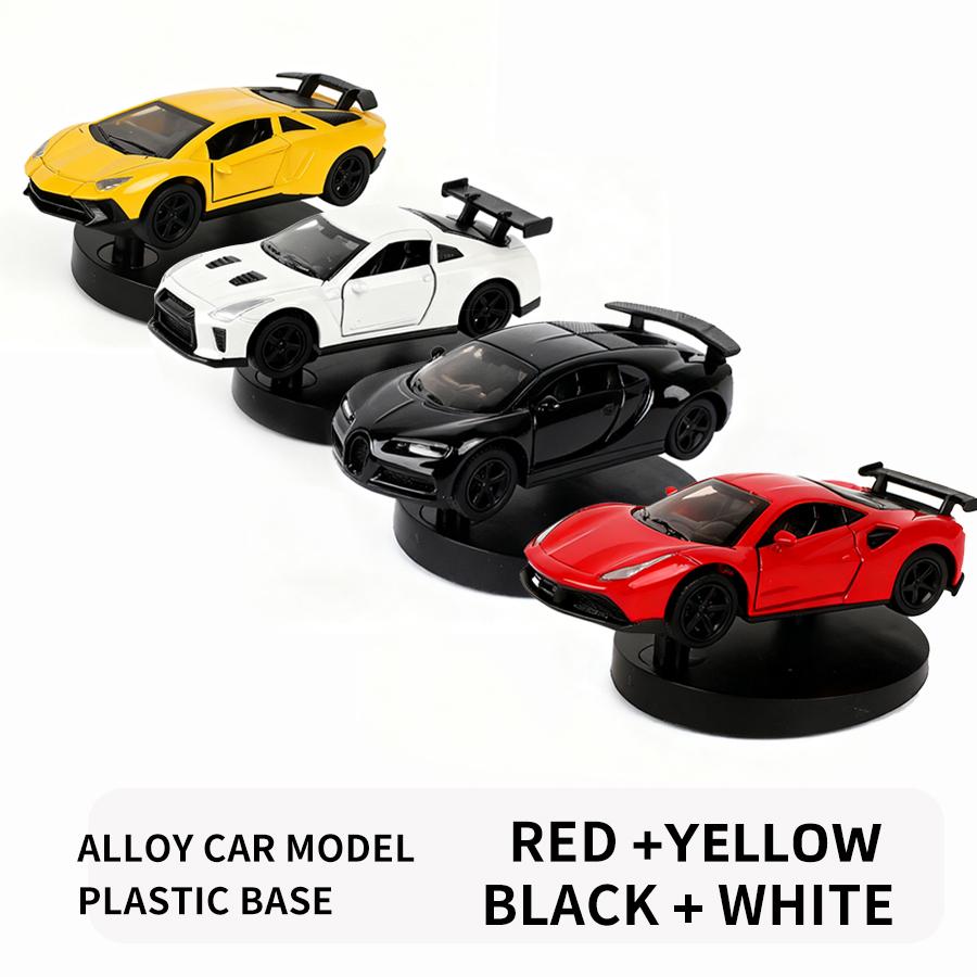 Car Individuality Center Console Decoration Sports Car Drift Rotating Car Decor Auto DashboardTurning Racing Model Decoration