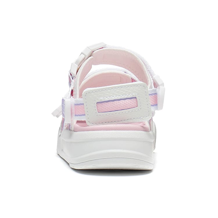 Li Ning Coca Beach Sandals Women's White Pink AGUS004-1