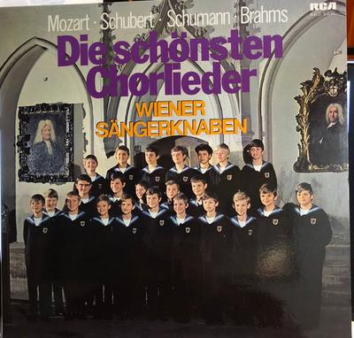Disque Vinyle WIENER SNGERKNABEN MOZART SCHUBE Les Plus Beaux Chants Choraux PRL19034 RCA RED SEAL 1975 Allemagne Classique Occasion