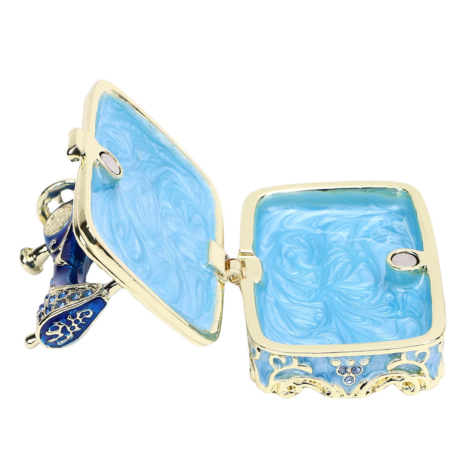 

Sewing Machine Tabletop Ornament Zinc Alloy Multifunctional Exquisite Vintage Sewing Machine Jewelry Box for Home
