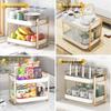 Multi-Layer Tea Set & Water Cup Storage Rack - Elegant Countertop Organizer
