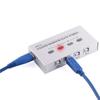 USB2.0 Switcher 2/4 Port Sharing Switcher USB Switcher with 2/4 USB2.0 Ports USB Cable for Printers Keyboards Drives