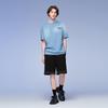 HLA Black Whale Men's Letter Print Short-Sleeve T-Shirt