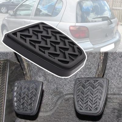 Auto Bremse Kupplung Fuß Pedal Pad Abdeckung Ersatz Für Toyota Platz XP10 Vitz Yaris 2005 2004 2003 2002 2001 2000 Echo