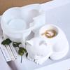 A Top Quality Animal Cat Candlestick Silicone Mold DIY Home Desktop Ornaments Candle Holder Casting Molds Gypsum Resin Crafts