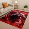 Anime Bleach Kurosaki Ichigo Cartoon Living Room Non-Slip Area Rug Carpet for Bedroom Sofa,Easy Clean Home Decor Doormat Playmat