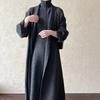 Womens Long Knit Cardigan High Neck Midi Dress Set Soft Faux Cashmere Casual Chic Outfit Fall Winter