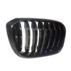 2PCS One Slat Grill Front Kidney Grilles For BMW 3 4 X3 X4 G01 G02 G08 2018- Glossy Matte Black Racing Grills Car Styling