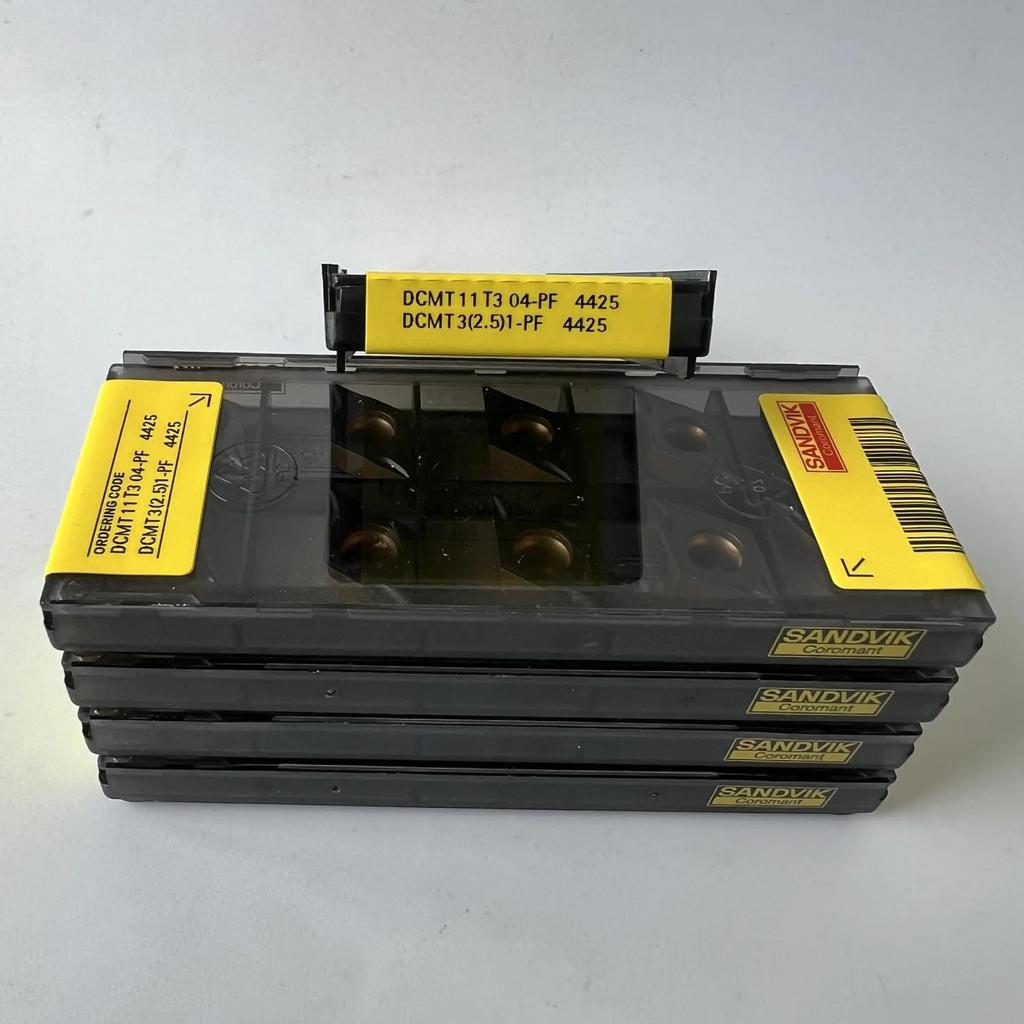 Original Sandvik / DCMT11T304-PF 4425 / CNC Lathe Carbide Blade 10 PCS