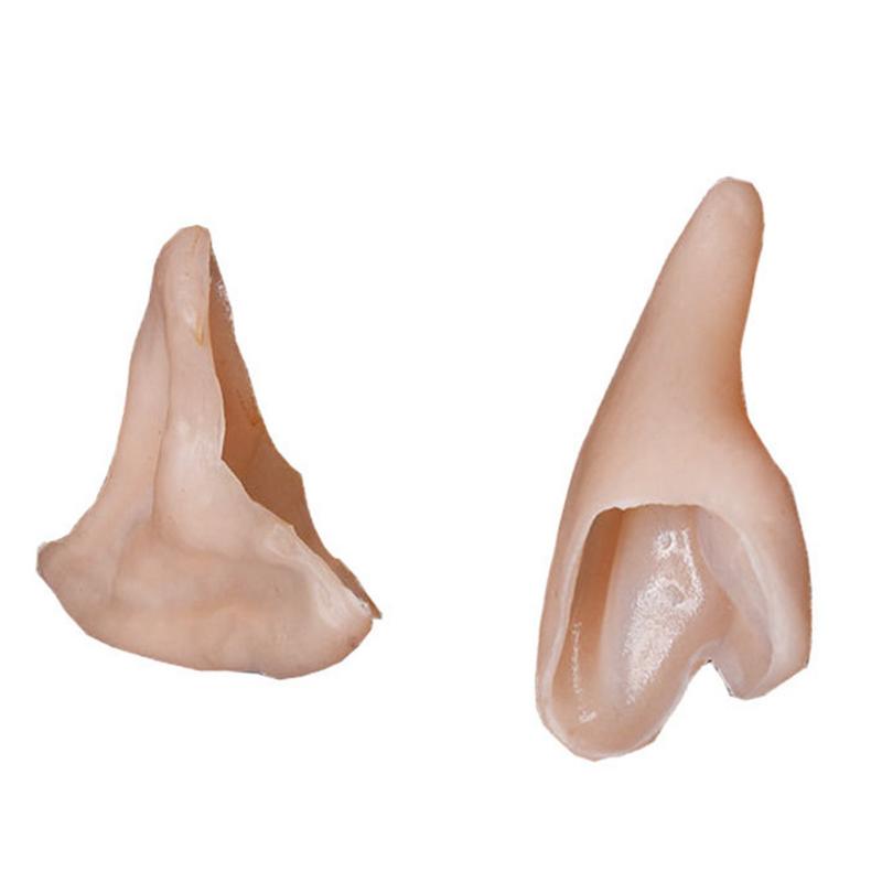 Latex Elf Ears Vampire Pixiel Fake Ears Halloween Elf Cos Props Pair of Costume Fake Ears Role Play Performance Props Party