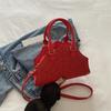 Niche Design Textured Handbags For Women 2025 New Spider Web Versatile Casual Ins Style Single Shoulder Bags