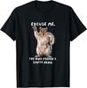 Excuse Me Bird Feeders Empty Again Funny Squirrel Unisex T-Shirt