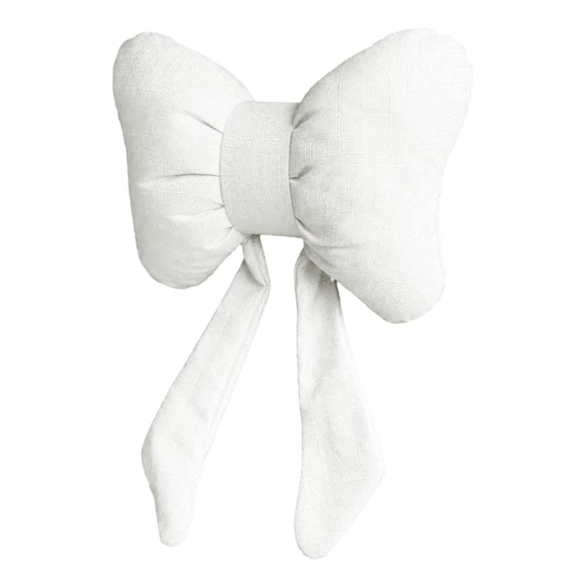 Bowknot Car Head Pillow Headrest Neck Protections Pillow Neck Pillow