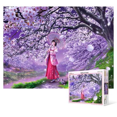 150-piece Jigsaw Puzzle - Sakura’s Wind, Popular Korean Puzzle