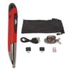 Wireless Rechargeable Silent Bluetooth Pen Mouse for PCLaptop (Red)