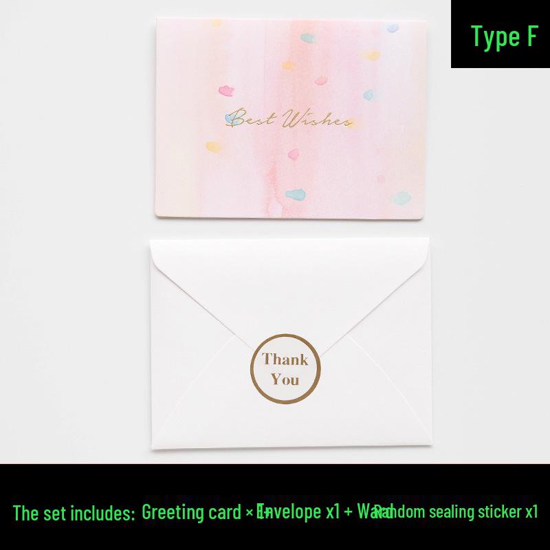 Children s Day Blessing Thank You Card - Korean & Japanese Style Commemorative Gift Card