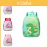 Cute Fashionable Dinosaur School Bag For Boys And Girls With Breathable Air Cushion Straps