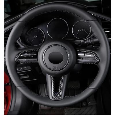 For Mazda 3 CX-30 CX30  -  CX-50 CX50   2024 Steering Wheel Buttons Frame Trims Circle Sequin Cover Car Stickers