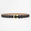 Genuine Leather Womens Belt Business Casual Designer Accessory For Office Wear