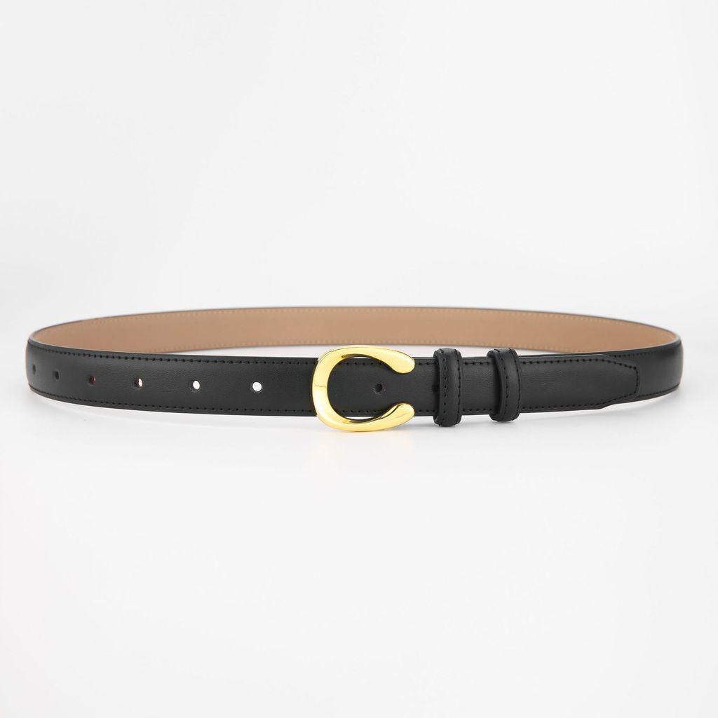 Genuine Leather Womens Belt Business Casual Designer Accessory For Office Wear