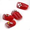 2mm Nail Art Decoration Wheel Portable 12 Wheels Acrylic Multi-purpose Elegant Jewels Decor Wheel for Cellphone Case