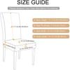 Christmas Chair Covers for Dining Room Kitchen Party Hotel Banquet Restaurant Office Stretch Seat Cover Housse De Chaise 1pc