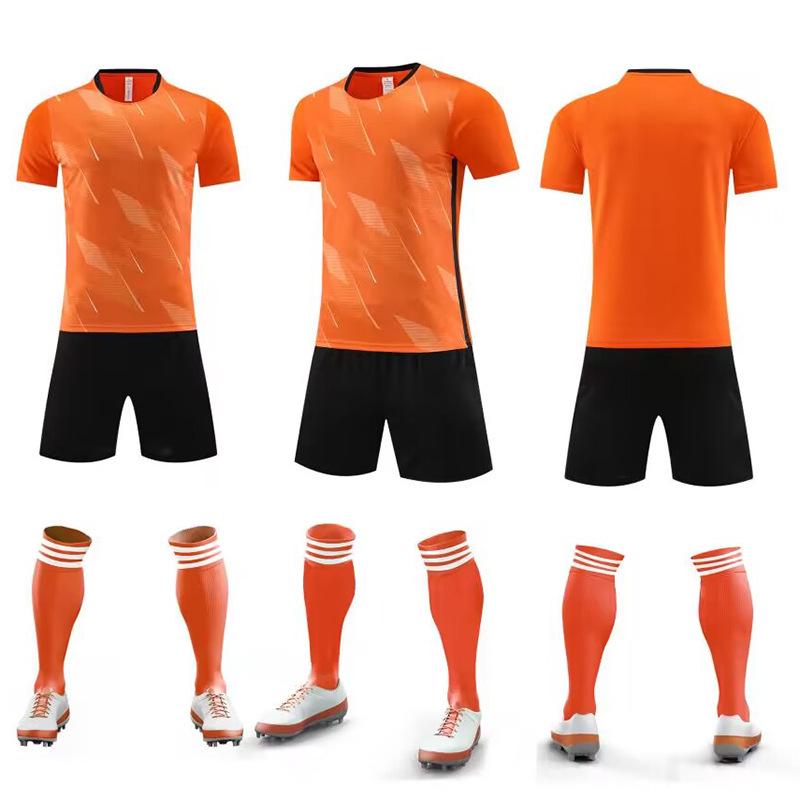 Youth Team Training & Custom Summer Soccer Uniform Set