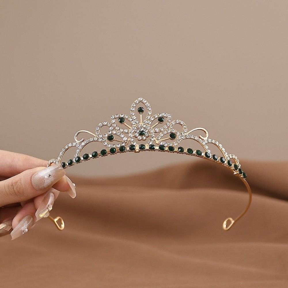 Vintage Queen Princess Crown Rhinestone Crystal Bridal Tiaras New Bridal Headband  Birthday Gift