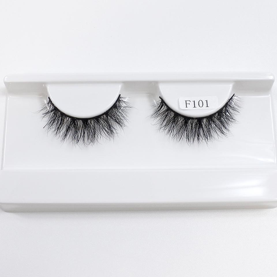 8mm-12mm Natural Mink Lashes New Arrival Short Wispy 3d Mink Eyelashes Wholesale Makeup & Beauty Cat Eye Lashes