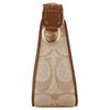 Coach Nolita 19 Metallic Logo Classic Print Faux Leather Mahjong Bag Women Shoulder Bag White Glacier-White CA444-IMRFI